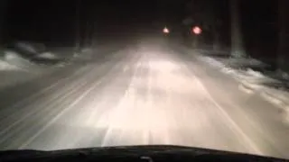 Clio RS On Snow
