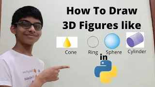 How To Draw 3D Geometry Figures in Python - Part 1