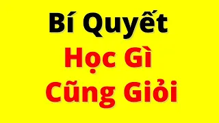 Bí Quyết Học Gì Cũng Giỏi Bằng Luật Hấp Dẫn