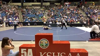 State Championship Match Aiden Shields VS Lucas Kaufman