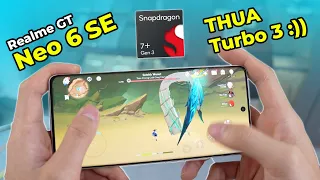 Đánh giá hiệu năng Realme GT Neo 6 SE: Không ổn rồi! Chơi GAME NẶNG thua Redmi Turbo 3?