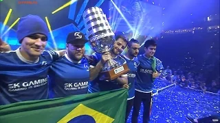 SK gaming ESL One 2016 World Champion! Winning moment vs. Liquid in Grand-final #CyberWins CAMPEÃ