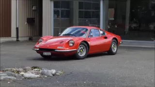 Dino 246 GT on the road