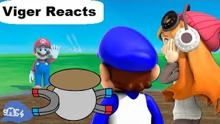 Viger Reacts to SMG4's "Mario Can't Play With You Anymore"