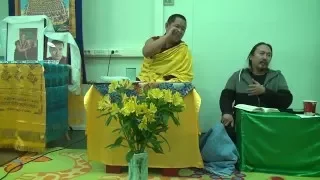 12 звеньев взаимозависимого происхождения - геше-лхарамба Джампа Дакпа лекция 24.04.2016 часть 3