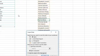 Compare Two Lists in Excel using Power Query