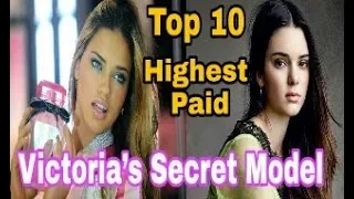 Top 10 Highest Paid Victoria’s Secret Model 2018