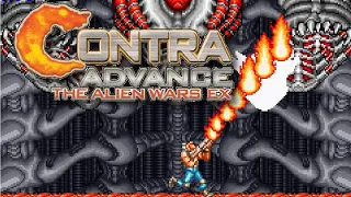 Contra Advance The Alien Wars EX (Gameboy Advance) Playthrough Longplay Retro game