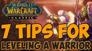 7 Tips for Leveling Your Warrior in Classic