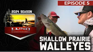 Fishing Bitter Lake for Shallow Prairie Walleyes | UFE S24 Ep. 5 | Lund Boats