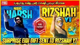 SURPRISE EIDI GIFT SENT TO @RizshahYT | PUBG MOBILE VIDEO BY NSG HARSH