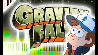 How to Play GRAVITY FALLS Theme on Piano [EASY]