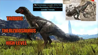 Ark mobile survival evolved | gameplay | tame therizinosaurus | Episode -9