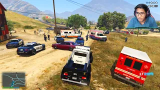 Collecting SECRET POLICE VEHICLES in GTA 5!