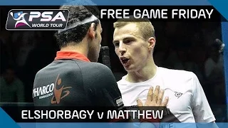 Squash: Free Game Friday - Elshorbagy v Matthew - World Championships 2014