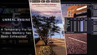 Unreal Engine 5: How To Fix "Video Memory Has Been Exhausted" (Temporary Fix For Development)