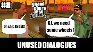 GTA San Andreas Unused Dialogues Part(2)