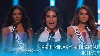 Miss Universe 2023 | Preliminary Rehearsals