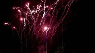 Fireworks during Manowar show @ Hellfest Open Air 2009 (19-20-21 June)