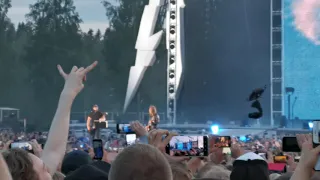 Metallica - Covers Popeda Pitkä kuuma kesä (Live) Hämeenlinna Kantolan tapahtumapuisto 16.7.2019