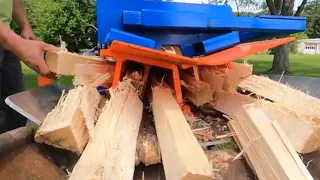 Eastonmade 12-22 pizza box wedge vs stringy  Tulip Poplar and Hickory