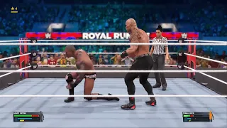 The Rock vs Roman Reigns for Undisputed Champion Title Match The Rock is back and call Roman Reigns