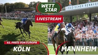 Livestream Köln, Mannheim 24.09.