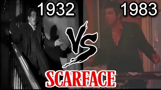 Scarface - Escena "La muerte de Tony" (1932 Vs 1983)