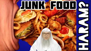 Not permissible to eat junk food? Always eat healthy? (death will come when it comes Assim al hakeem