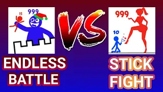 STICK FIGHT ENDLESS MOBILE GAME || LEVEL 126 STICKMAN  DEFENSE IOS
