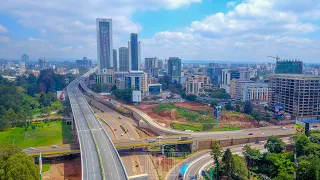 Amazing Full Tour of  Nairobi City Center in 4K UHD-July 2023