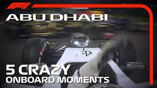 5 Crazy Onboards | Abu Dhabi Grand Prix