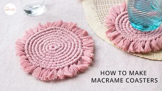 How To Make Macrame Coasters