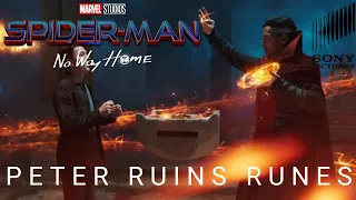 "PETER RUINS RUNES" - SPIDERMAN : NO WAY HOME OFFICIAL CLIP - || MARVEL STUDIOS AND SONY PICTURES