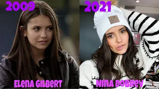 THE VAMPIRE DIARIES Then and now 2021