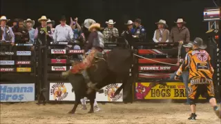 Ben Seeds & Sunset Boulevard at the 2015 PBR Australia National Finals in Sydney