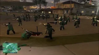 Gta SA - Grove Street VS LSPD