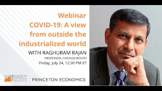 Raghuram Rajan on COVID-19: a view from outside the industrialized world