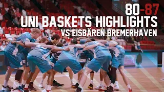 Eisbären Bremerhaven - Uni Baskets Paderborn 80:87 | Highlights ProA 2021/22 | 29. SPIELTAG