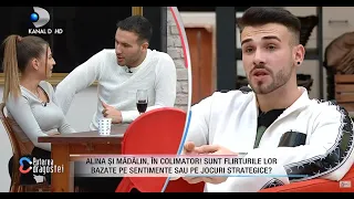 In timp de Madalin flirteaza intens cu Alina, Alexandru face pasi mici spre Adriana! Ce urmareste?