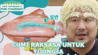 Cumi Raksasa Untuk Youngja |Fun-Staurant|SUB INDO|211008 Siaran KBS World TV|