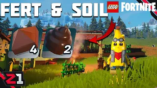 Where To Find Fertilizer and Soil In Lego Fortnite !