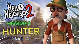 Hello neighbor 2 Hunter House | Part 1 (Chest Key Location + Bear Map) Mission 8