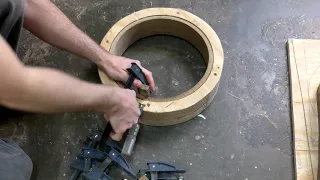 Steam-Bending a Walnut Banjo Rim (entire process 2020)