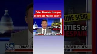 Brian Kilmeade: Crime is skyrocketing under Biden #shorts