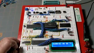 BE6502 breadboard project irq test