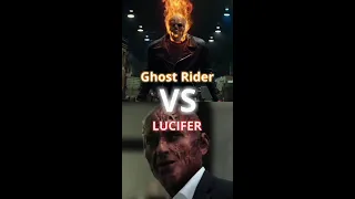 Lucifer Vs Ghost Rider #lucifer #ghostrider #marvel #dc #shorts