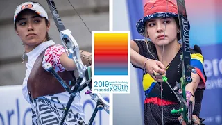 🄰🅁🄲🄷🄴🅁🅈 Ana Vazquez v Valentina Acosta – recurve junior women gold | World Youth Championships