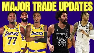 Major Lakers Trade Updates! Nets Want DLO, Lakers Want Nets Players & Hawks Dejounte Murray Trade