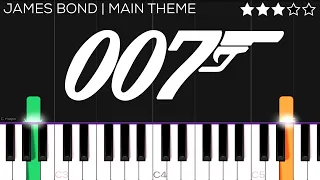 James Bond (007) - Main Theme (Arr. in the style of Patrik Pietschmann) | Piano Tutorial